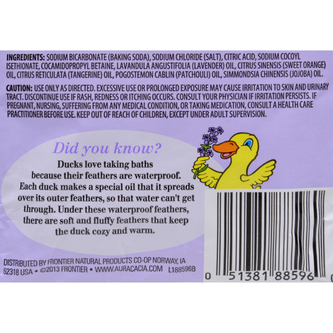 Aura Cacia Kids Calming Foam Bath (6x2.5 Oz)